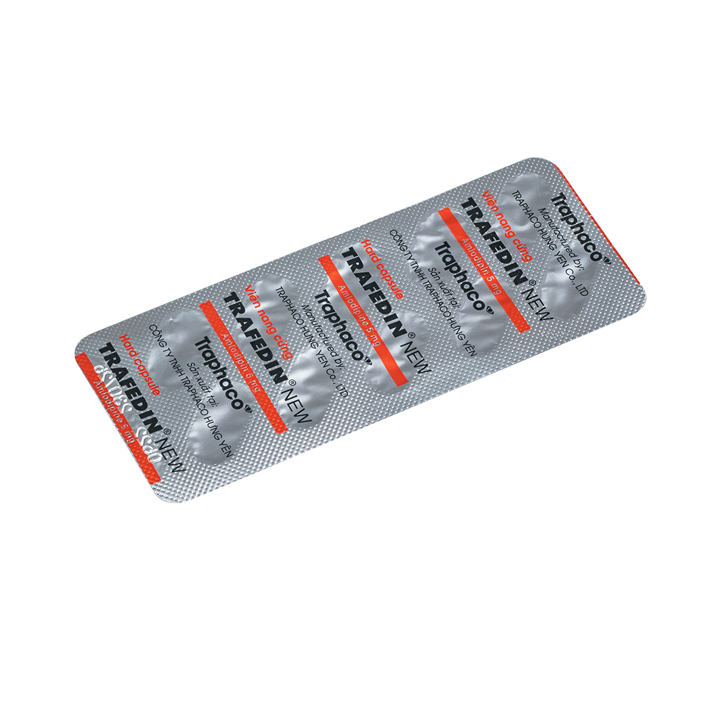 Trafedin New 5mg Hộp 3 vỉ x 10 viên Traphaco