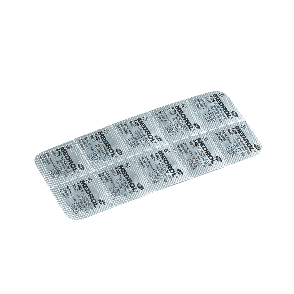 Medrol 4mg Hộp 3 vỉ x 10 viên Pfizer