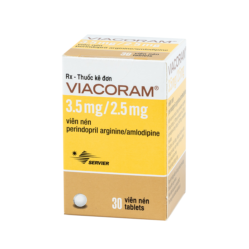 VIACORAM 3.5MG/2.5MG TAB 30'S