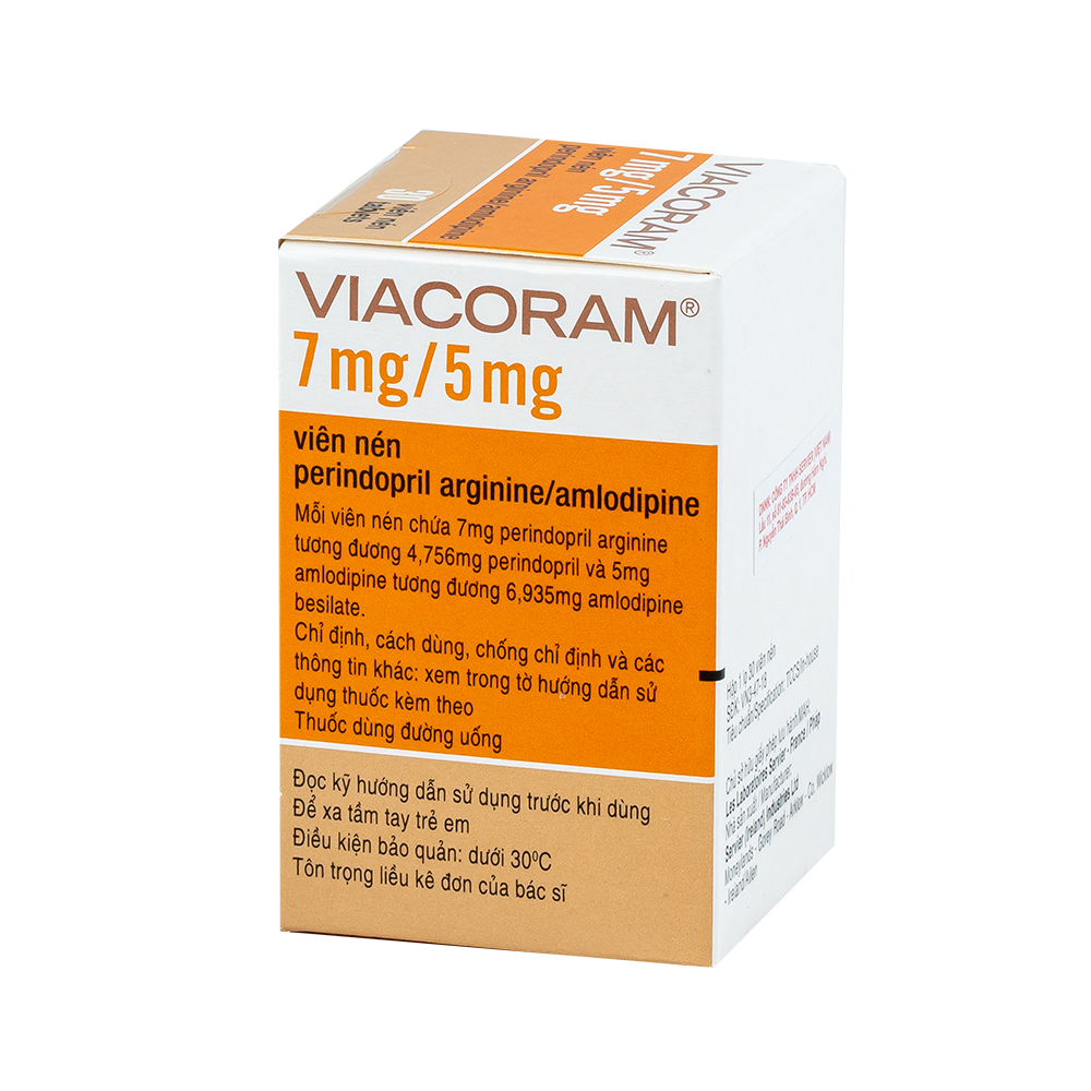 VIACORAM 7MG/5MG TAB 30'S