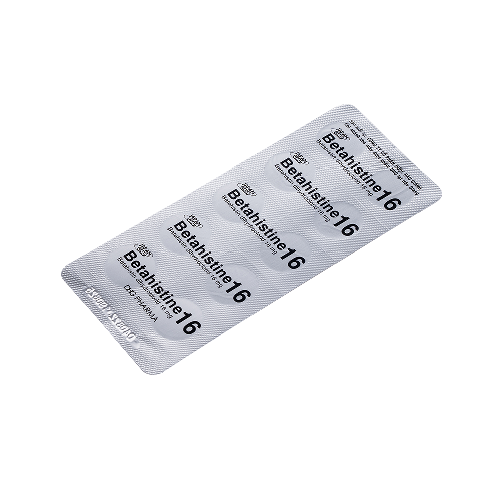 Betahistine Hộp 3 Vỉ x 10 Viên DHG