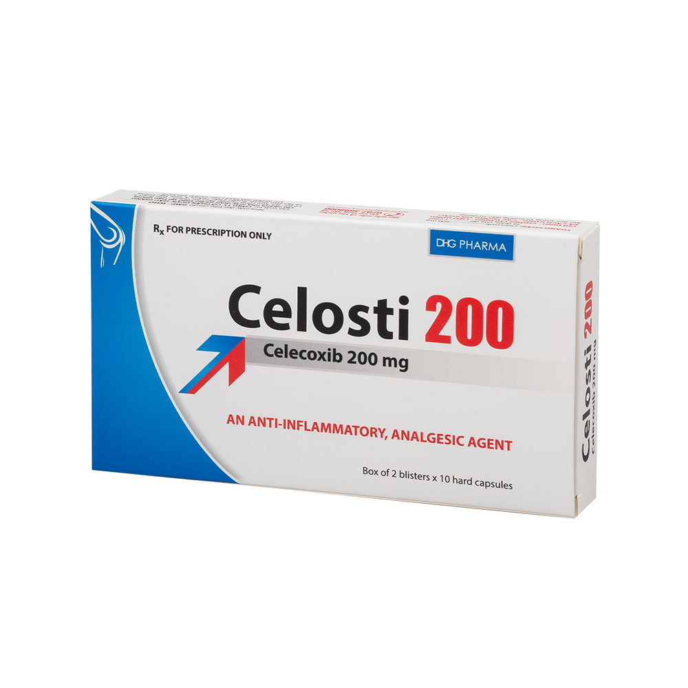 Celosti 200 Hộp 2 Vỉ x 10 Viên DHG