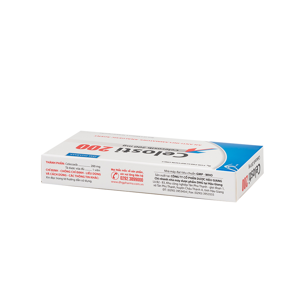 Celosti 200 Hộp 2 Vỉ x 10 Viên DHG