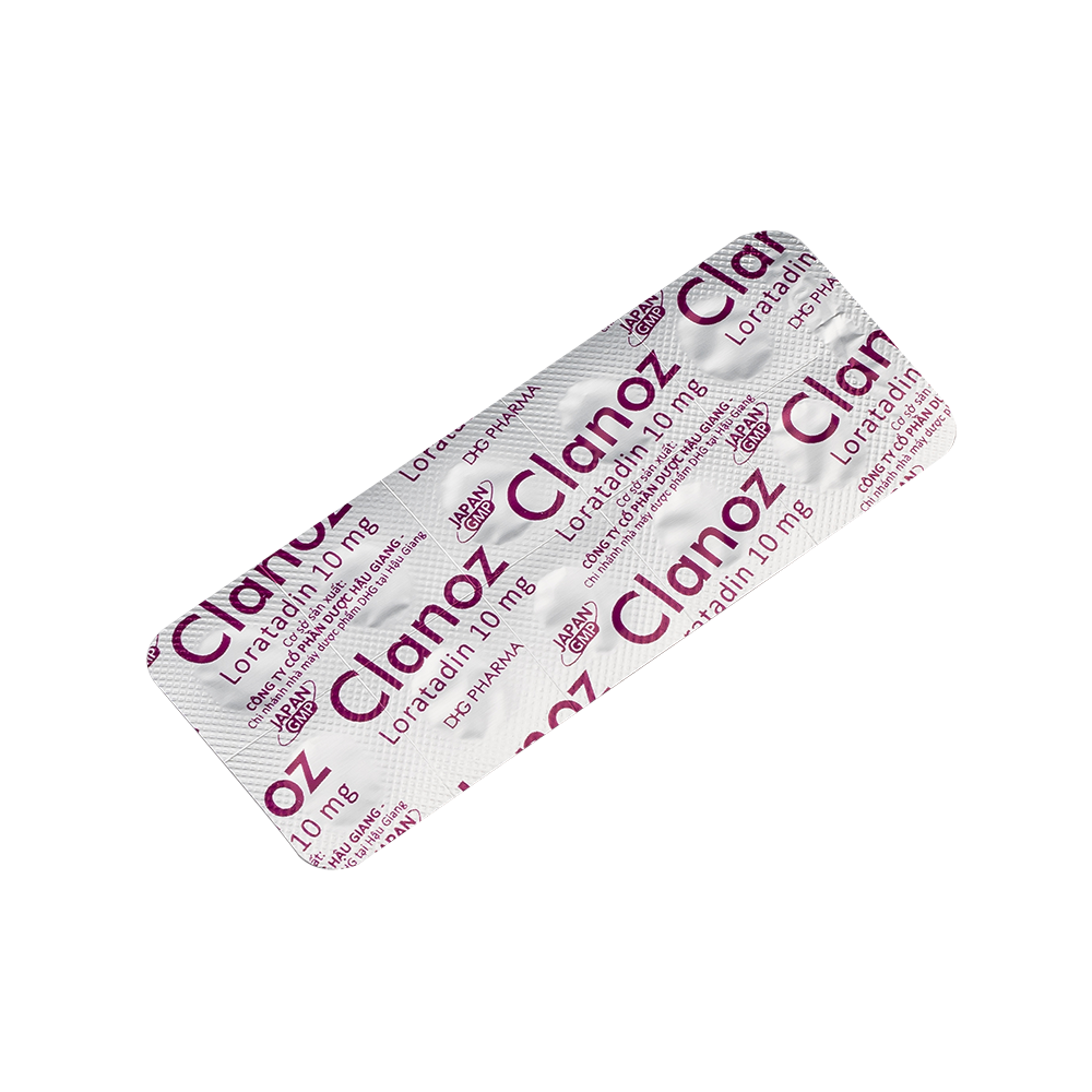 Clanoz Hộp 2 vỉ x 10 Viên DHG