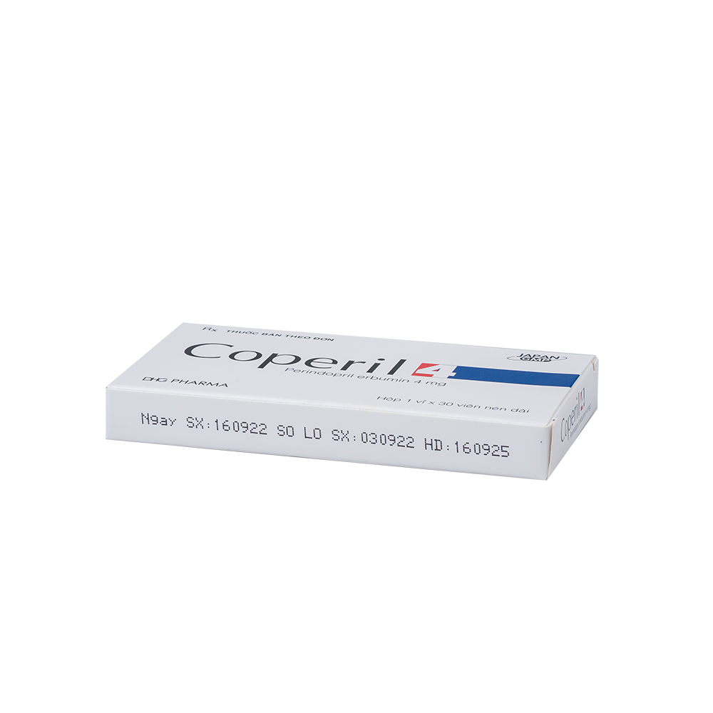 Coperil 4 Hộp 1 vỉ x 30 viên DHG