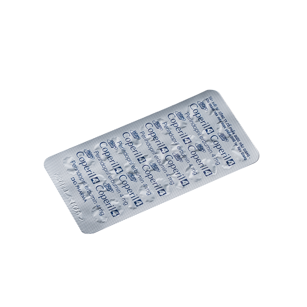 Coperil 4 Hộp 1 vỉ x 30 viên DHG