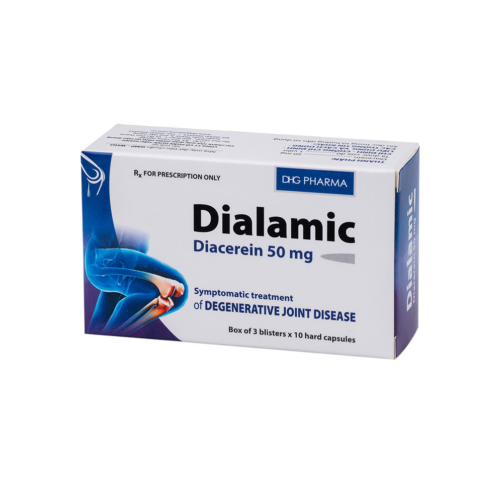 Dialamic Hộp 3 vỉ x 10 viên DHG