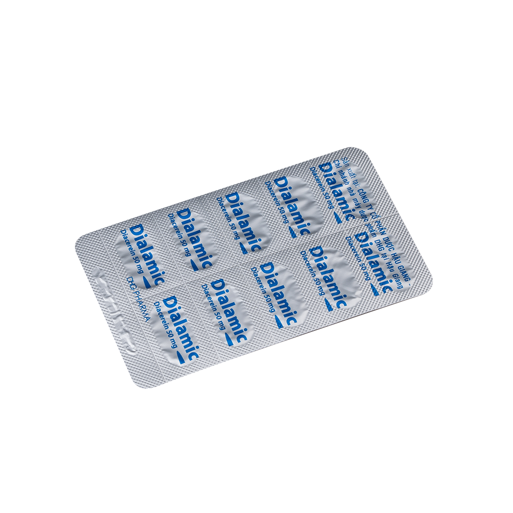 Dialamic Hộp 3 vỉ x 10 viên DHG