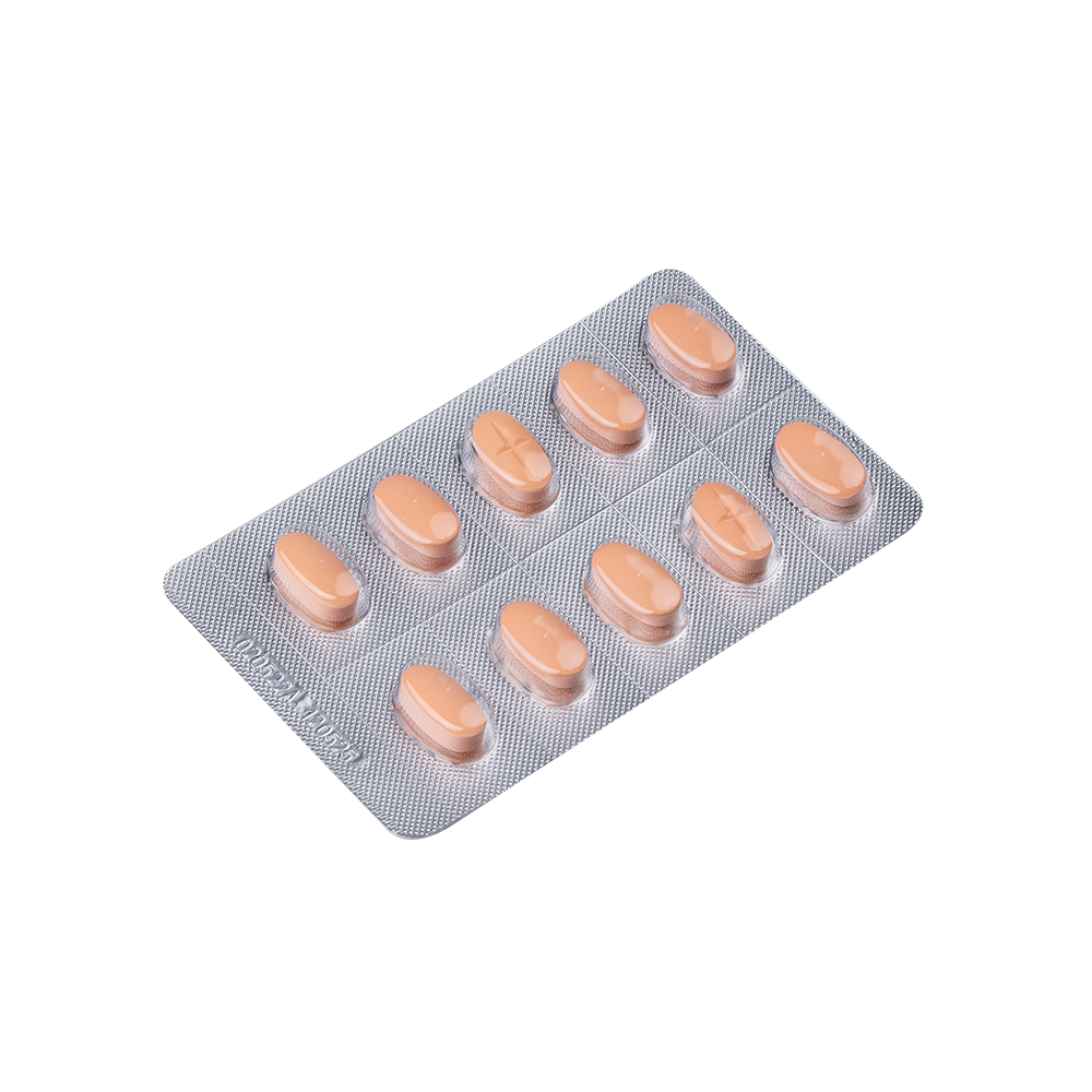 GliritDHG 500mg/2,5mg Hộp 3 vỉ x 10 viên DHG