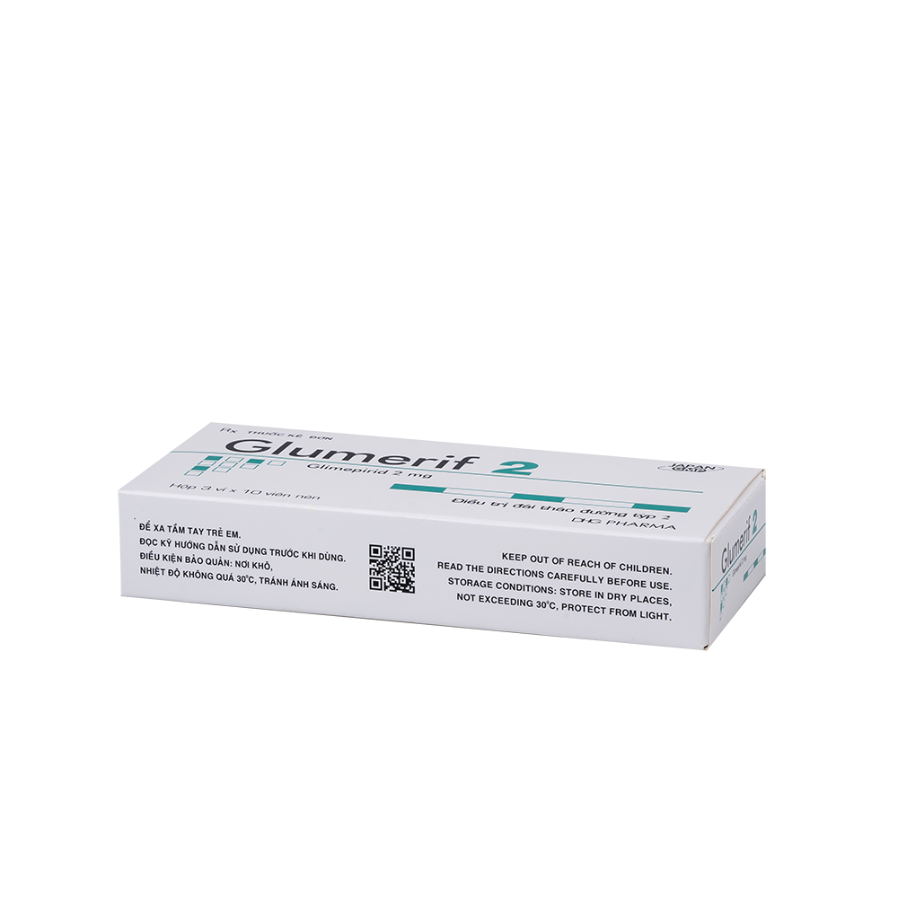 Glumerif 2 Hộp 3 vỉ x 10 viên DHG