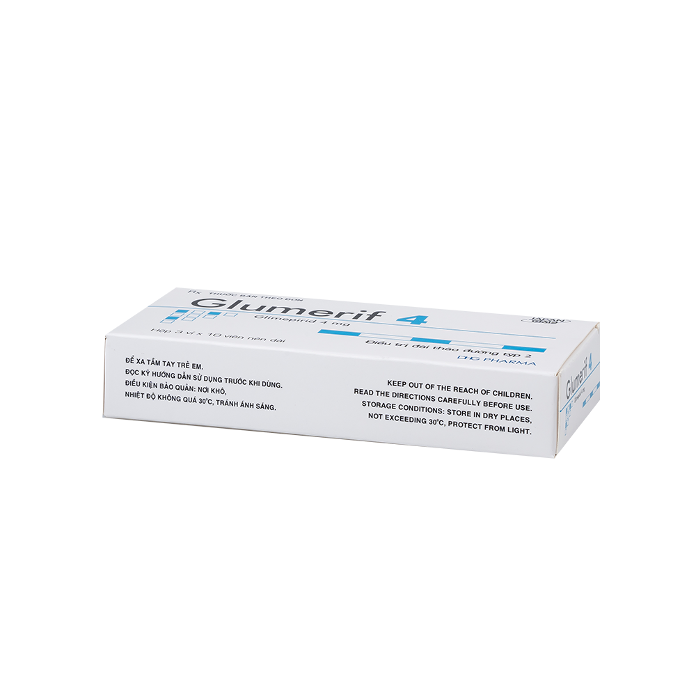 Glumerif 4 Hộp 3 vỉ x 10 viên DHG