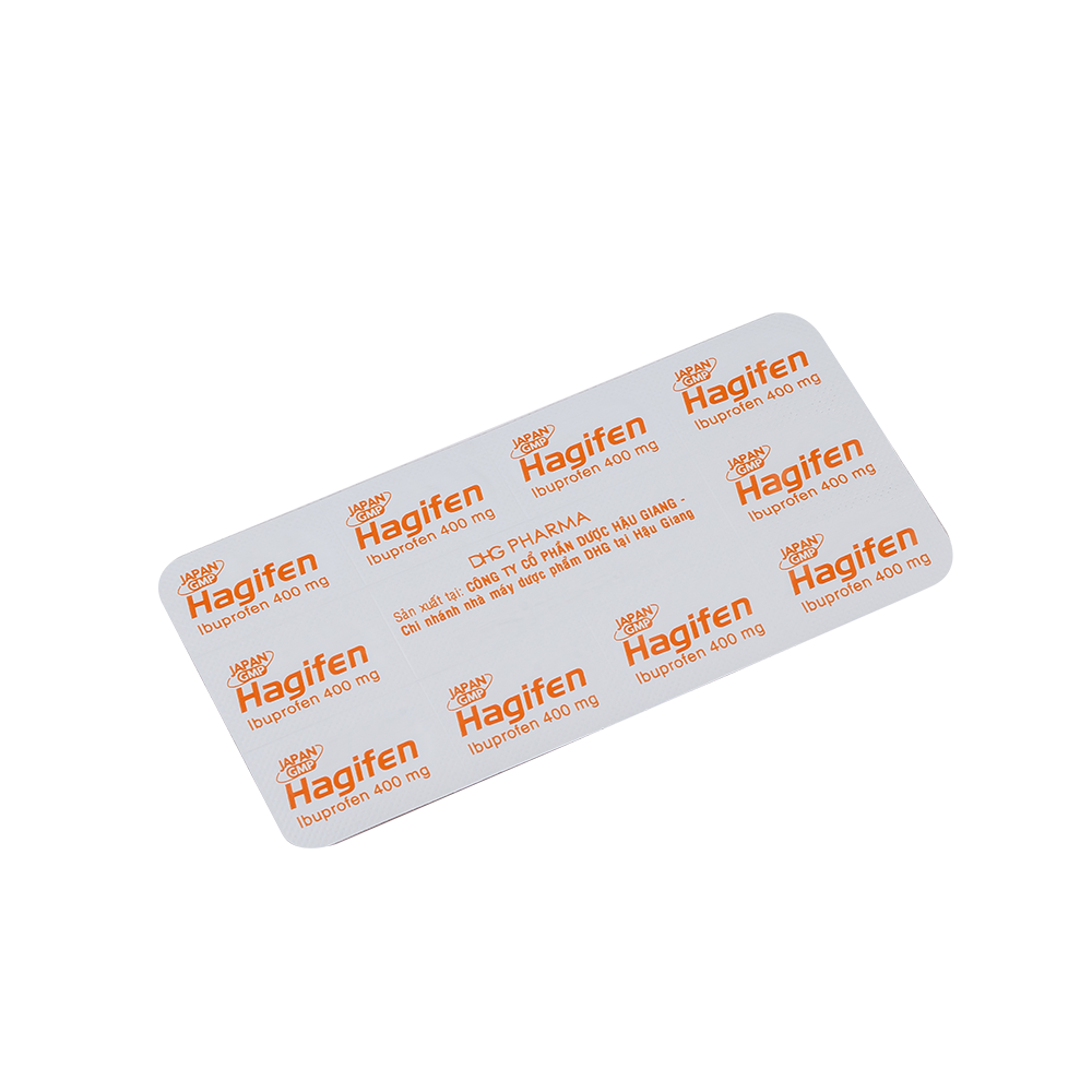 Hagifen Hộp 10 vỉ x 10 viên DHG