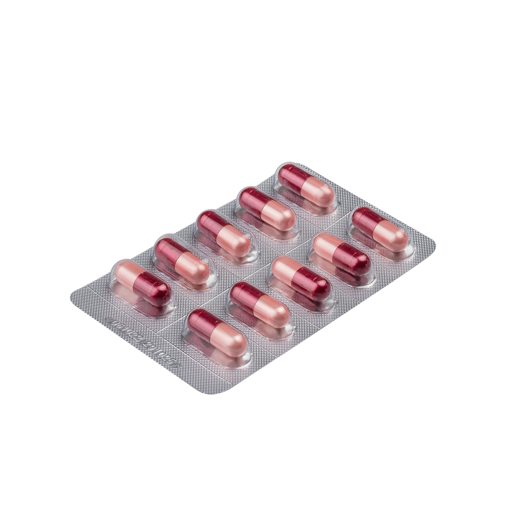 Hagimox capsules (hồng đậm-hồng nhạt) Hộp 10 Vỉ x 10 Viên DHG