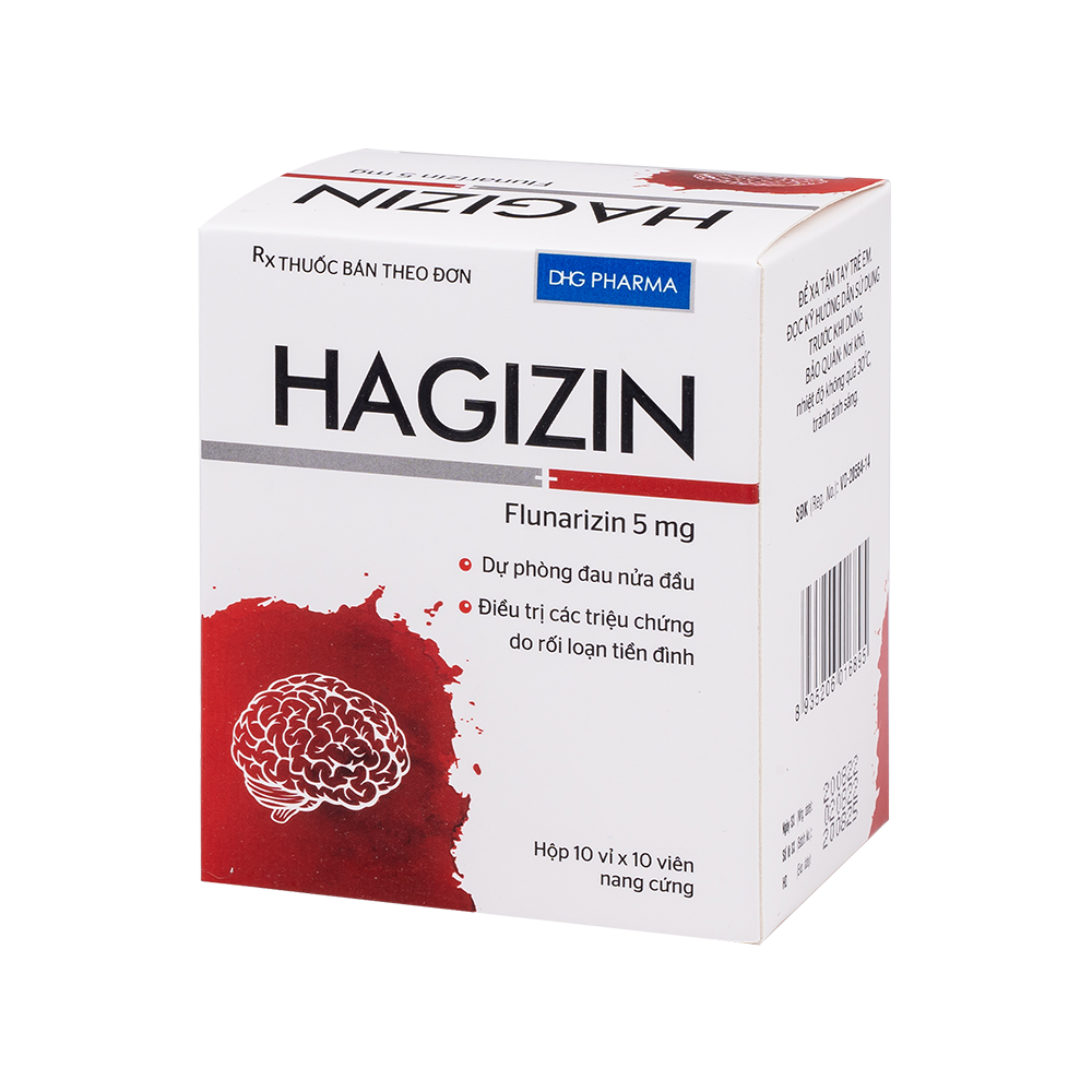 Hagizin Hộp 10 Vỉ x 10 Viên DHG