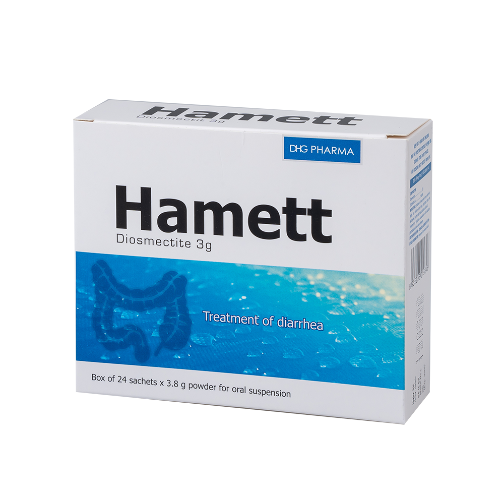 Hamett Hộp 24 gói x 3,8g DHG