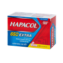 Hapacol 650 extra Hộp 10 Vỉ x 10 Viên DHG