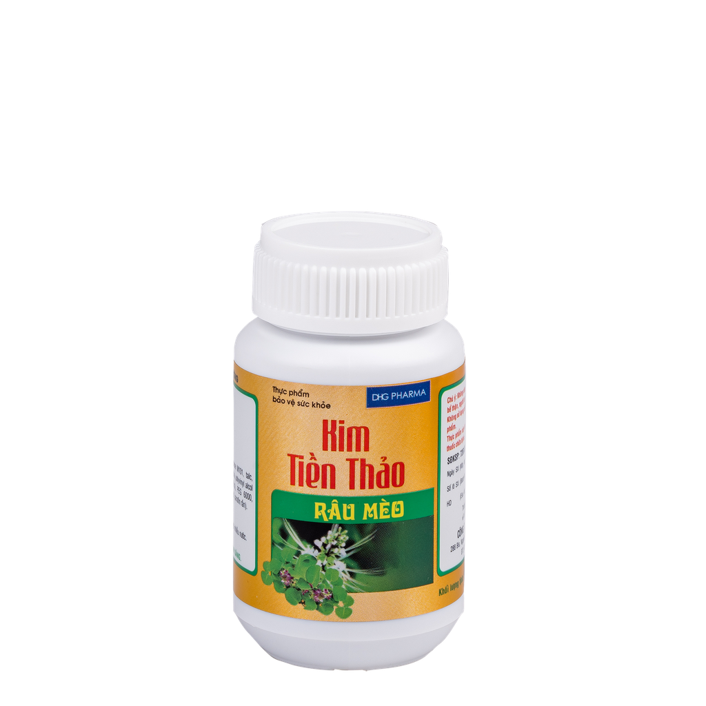 Kim tiền thảo râu mèo Hộp 1 chai x 100 viên DHG