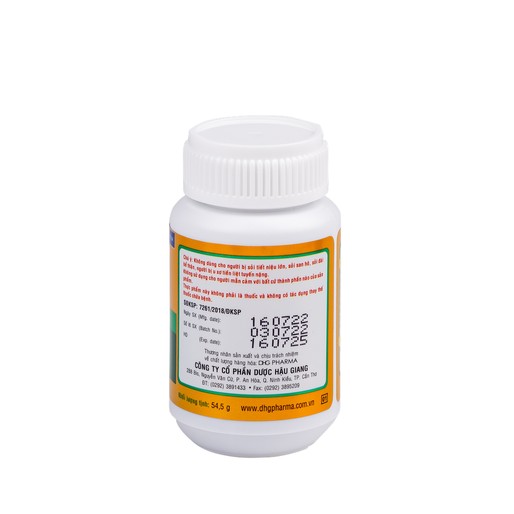 Kim tiền thảo râu mèo Hộp 1 chai x 100 viên DHG