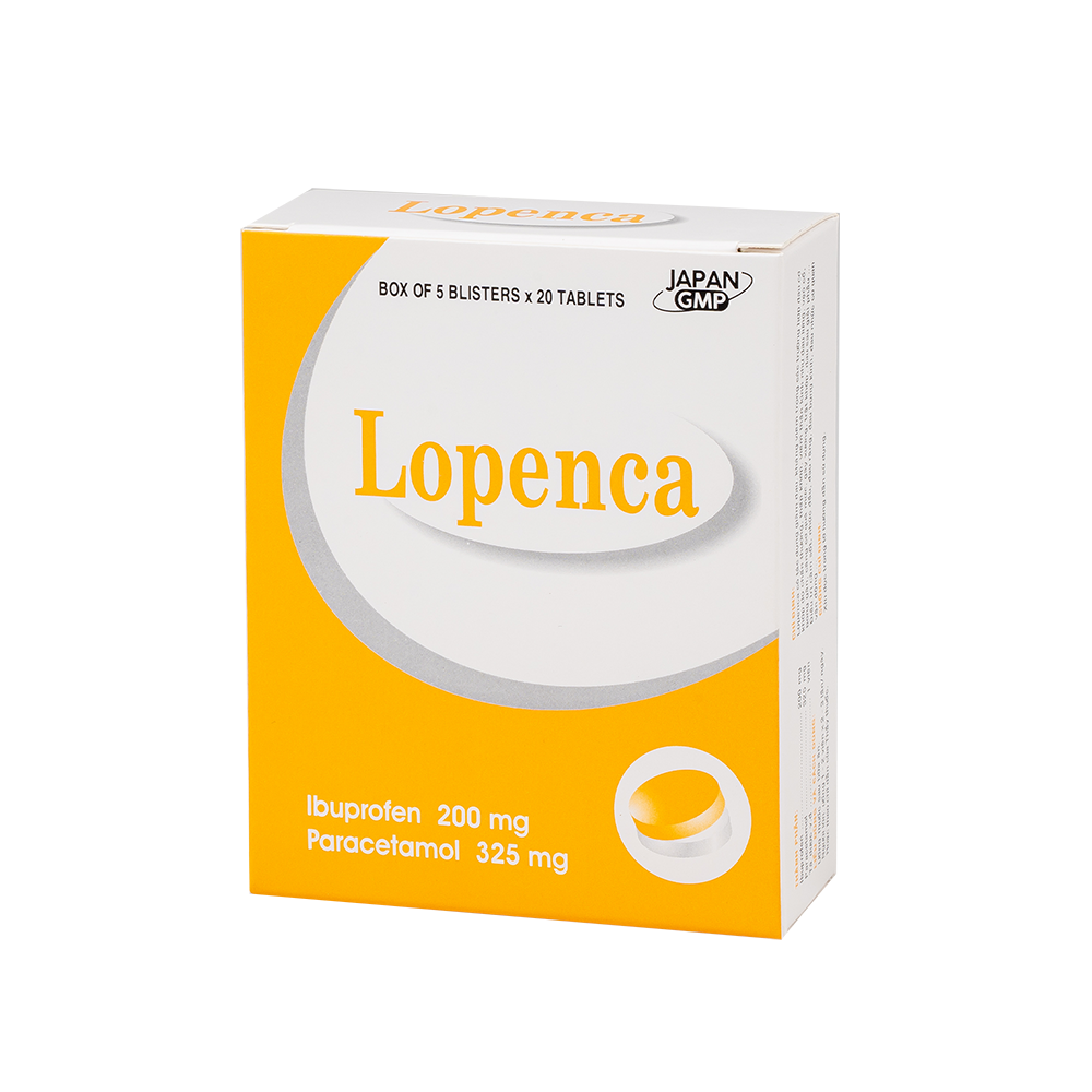 Lopenca Hộp 5 vỉ x 20 viên DHG