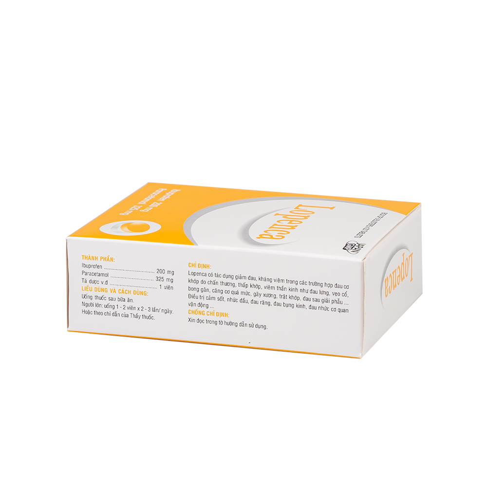 Lopenca Hộp 5 vỉ x 20 viên DHG