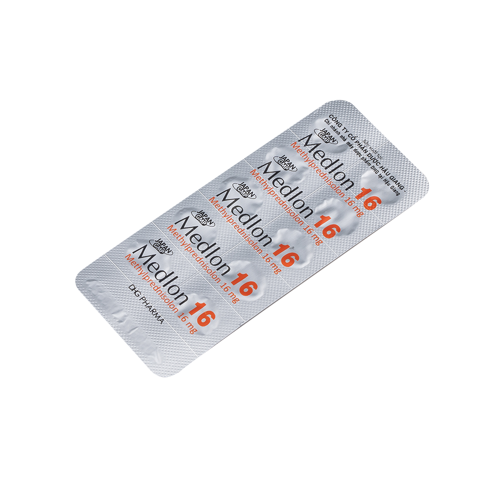Medlon 16 Hộp 3 vỉ x 10 viên DHG