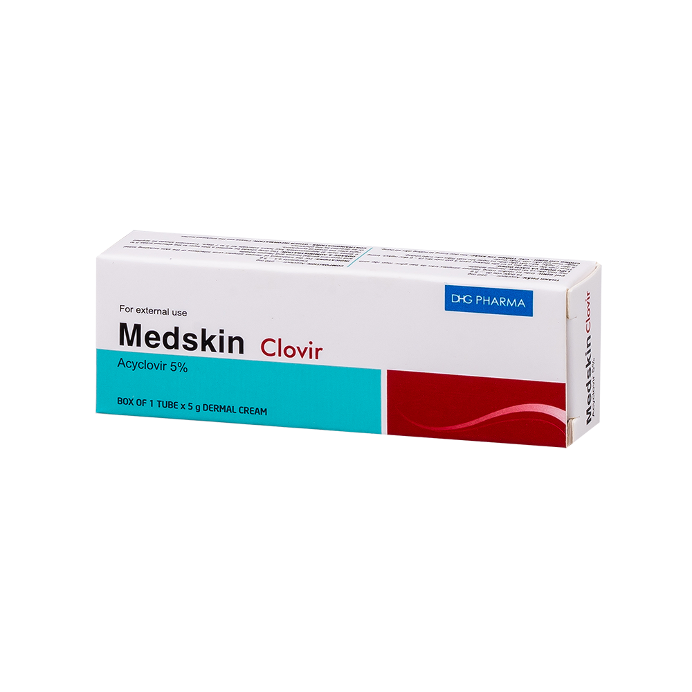 Medskin Clovir Hộp 1 tuýp 5g DHG