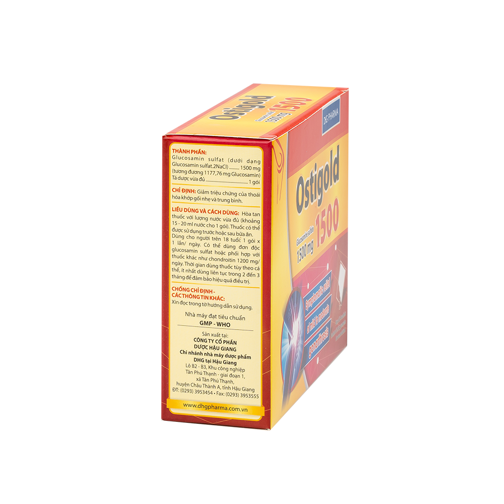 Ostigold 1500 Hộp 24 gói x 3,95g DHG