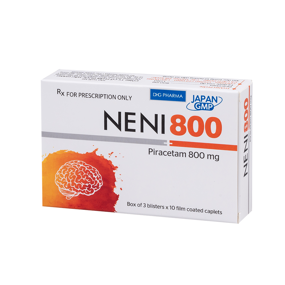 NENI 800 Hộp 3 Vỉ x 10 Viên DHG