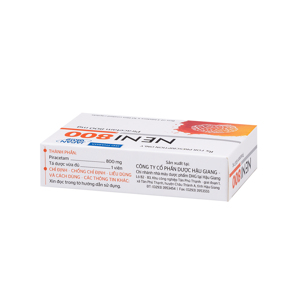 NENI 800 Hộp 3 Vỉ x 10 Viên DHG