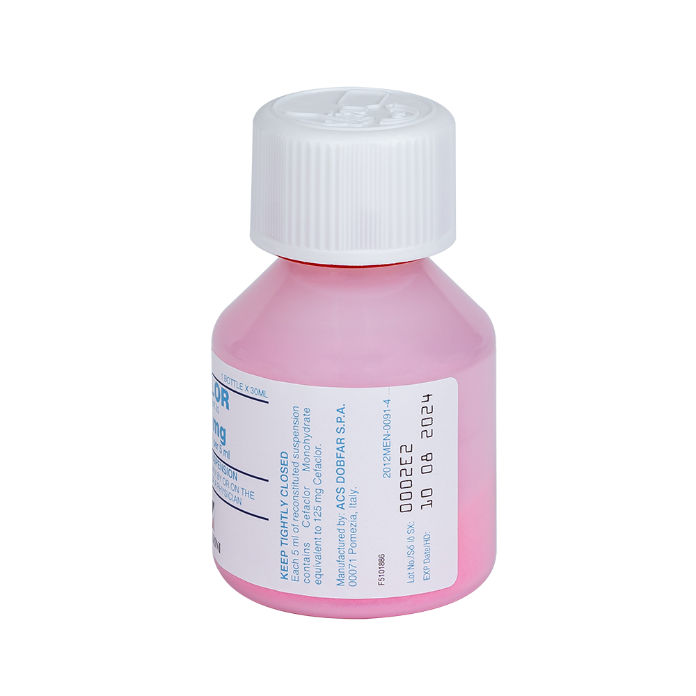 CECLOR SUS 125MG Lọ 60ml Menarini