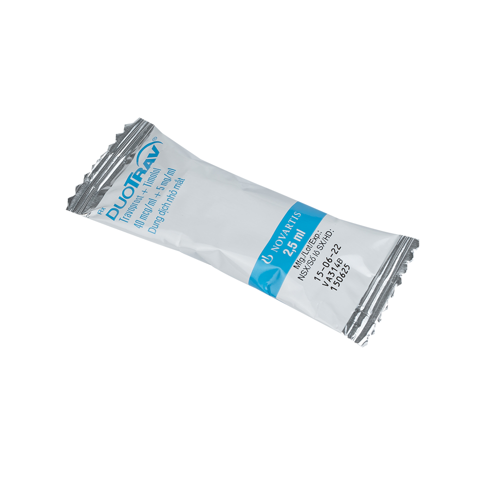 DUOTRAV 2.5ML 1 lọ/ hộp Novartis