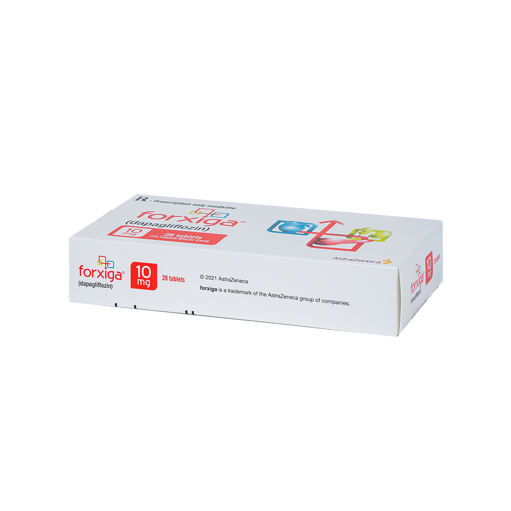 FORXIGA TAB 10MG Hộp 2 vỉ x 14 viên AstraZeneca