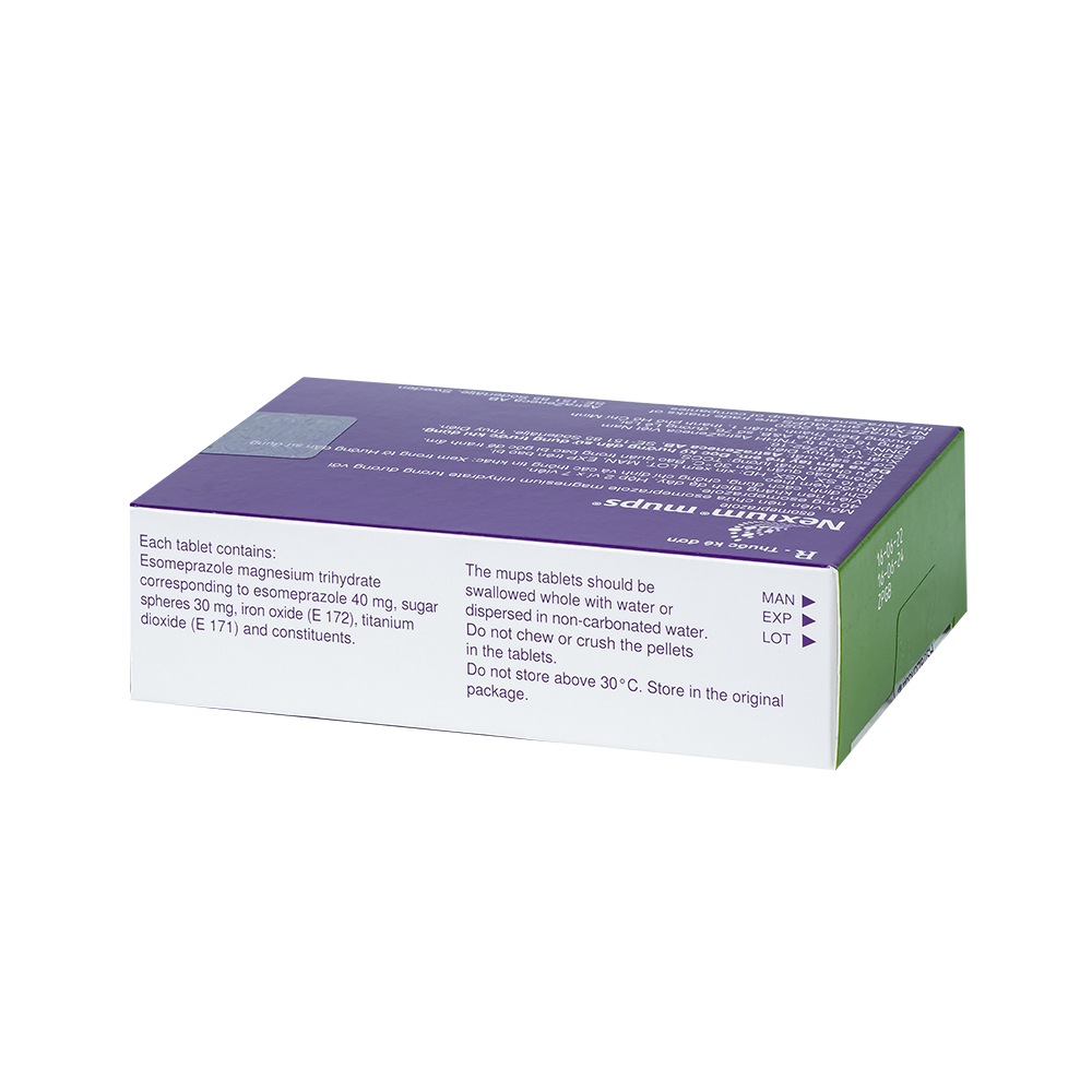 NEXIUM 40MG MUPS Hộp 2 vỉ x 7 viên AstraZeneca
