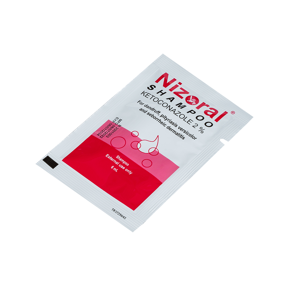 NIZORAL SHAMPOO 20MG/G 6ML X 50'S 50 gói/ hộp Alliance Pharma