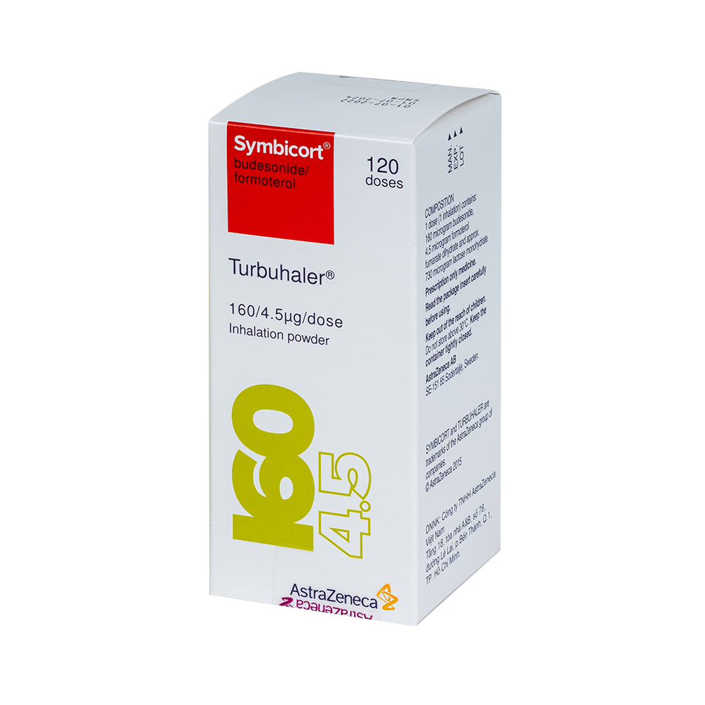 SYMBICORT TURBUHALER 120 DOSE ống/ hộp AstraZeneca