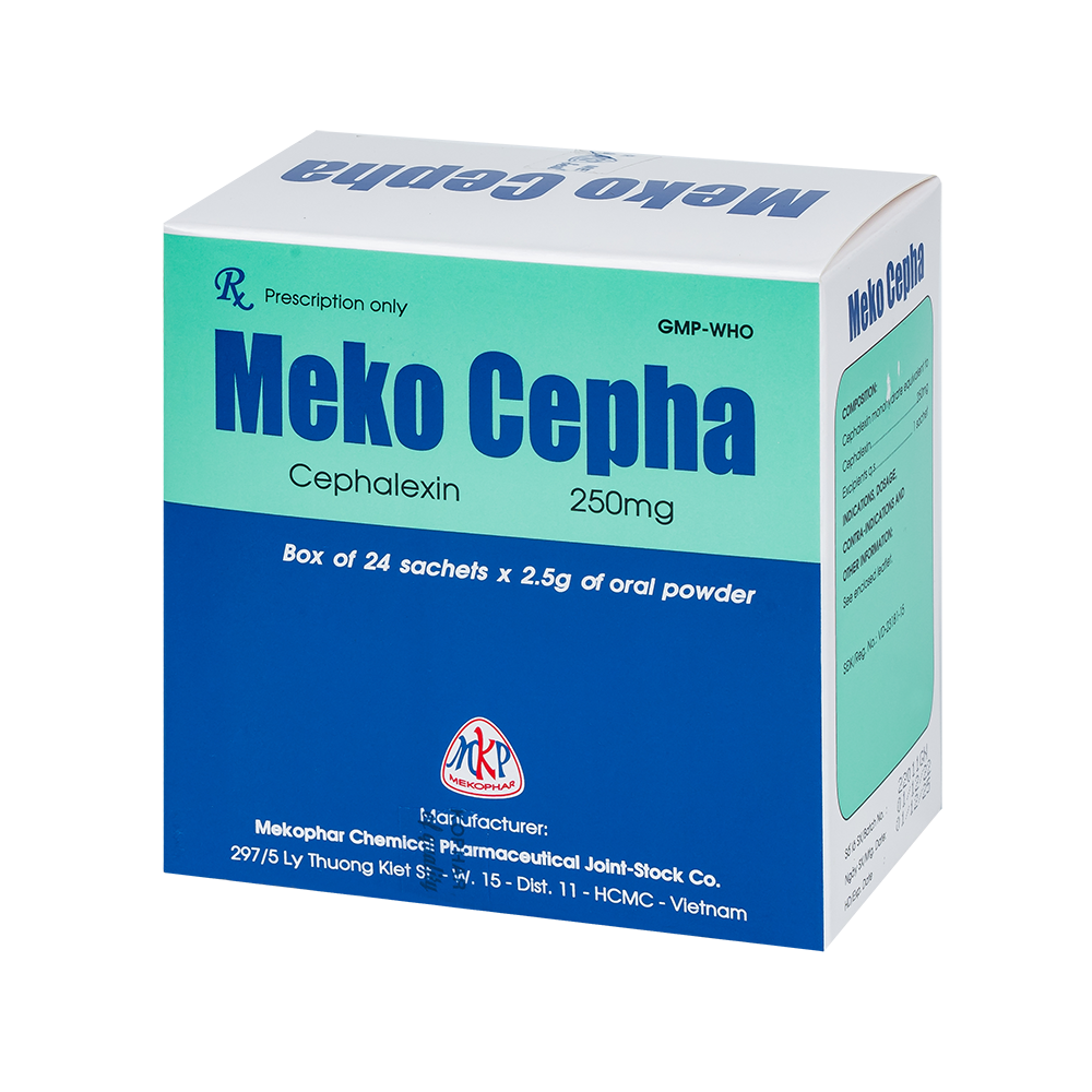 MEKO CEPHA (250mg H/24gói) Mekophar