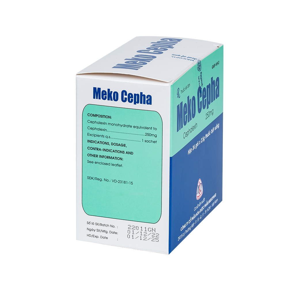 MEKO CEPHA (250mg H/24gói) Mekophar