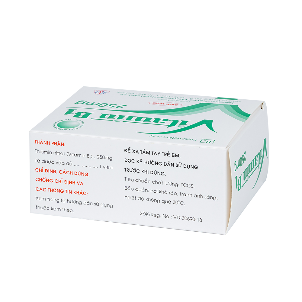 VITAMIN B1 250mg (H/100VBĐ)