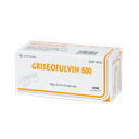 GRISEOFULVIN 500 Hộp 10 vỉ x 10 viên Dược Cửu Long