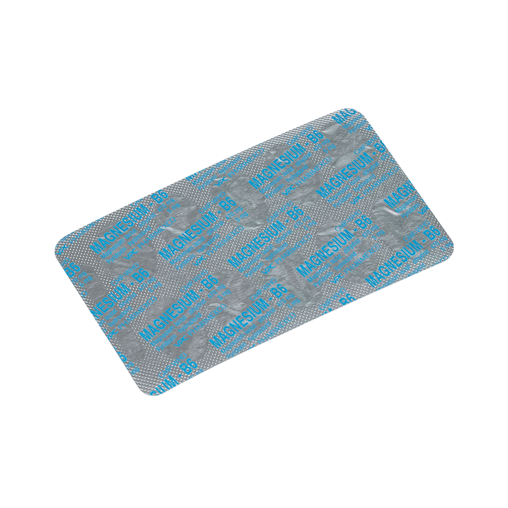 MAGNESIUM-B6 Hộp 10 vỉ x 10 viên Dược Cửu Long