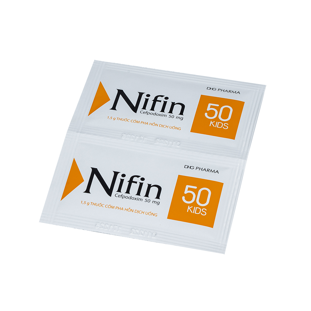 Nifin 50 Kids Hộp 24 gói x 1,5g DHG