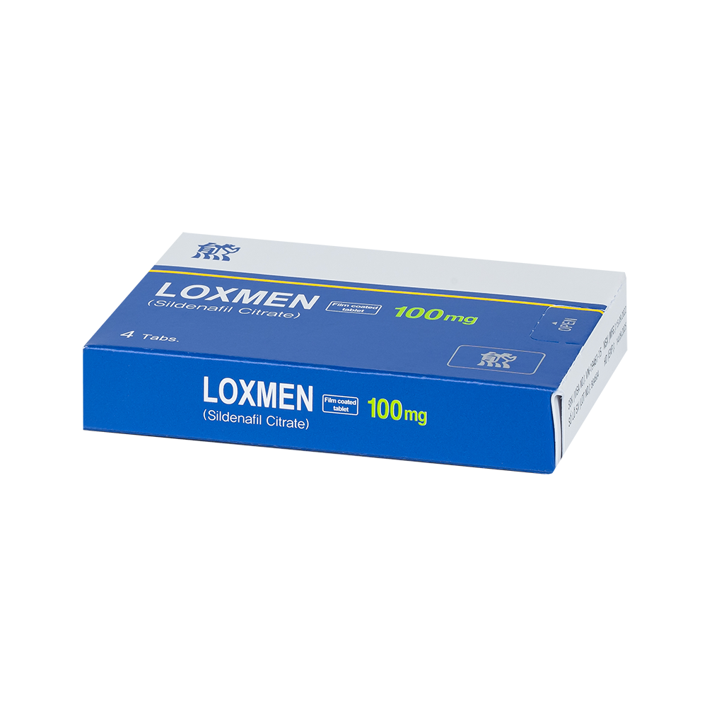 Loxmen 100 mg Hộp 1 vỉ x 4 viên Daewoong Pharmaceutical