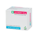 Cetirizin 10mg Hộp 10 vỉ x 10 viên TV.Pharm