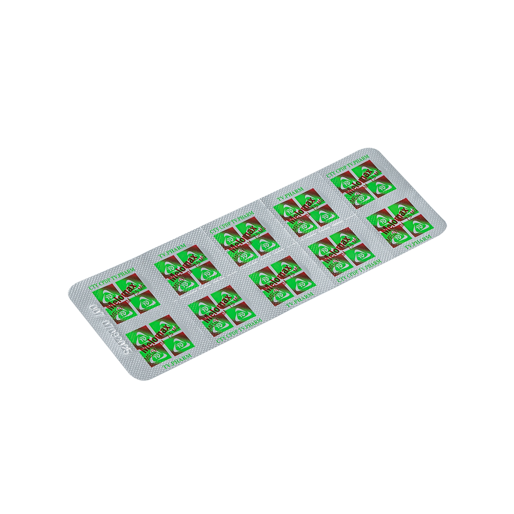 Melomax Hộp 3 vỉ x 10 viên TV.Pharm