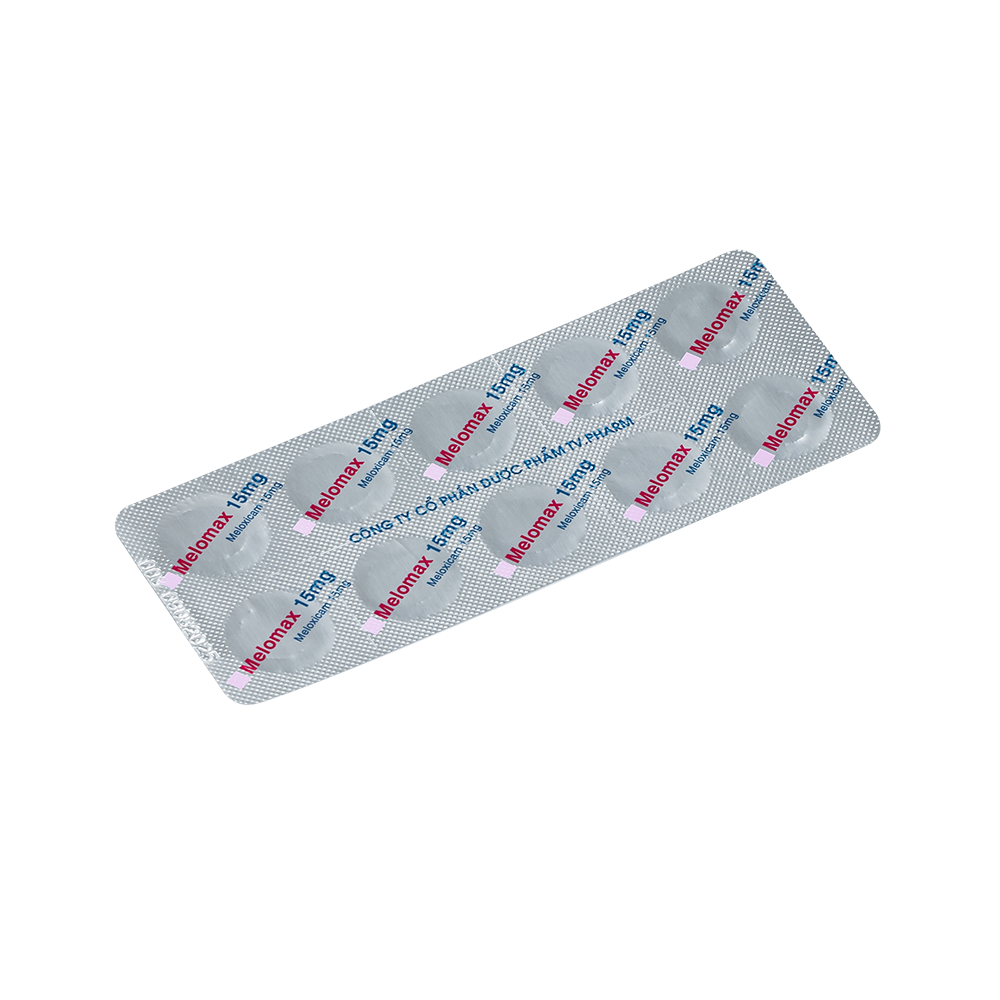 Melomax 15mg Hộp 3 vỉ x 10 viên TV.Pharm