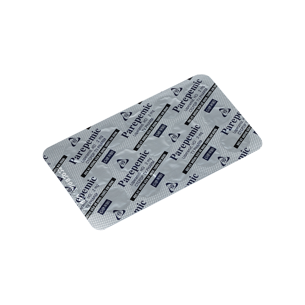 Parepemic nén 2mg Hộp 10 vỉ x 15 viên TV.Pharm