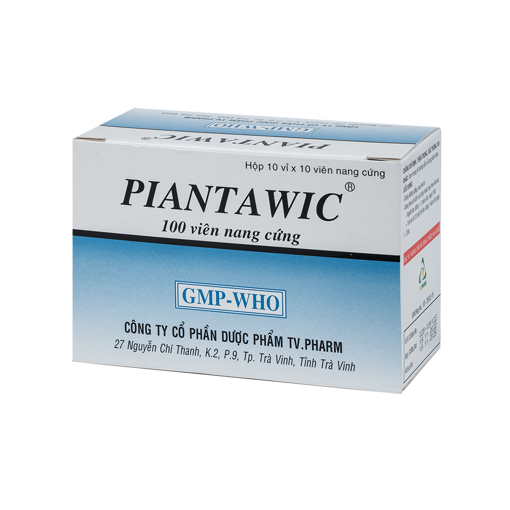 Piantawic Hộp 10 vỉ x 10 viên TV.Pharm