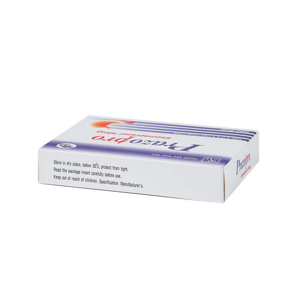 Prazopro 40mg H/14 Hộp 2 vỉ x 7 viên TV.Pharm