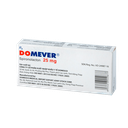 Domever 25 mg Hộp 2 vỉ x 10 viên Domesco