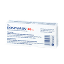 Dospasmin 40 mg Hộp 3 vỉ x 10 viên Domesco